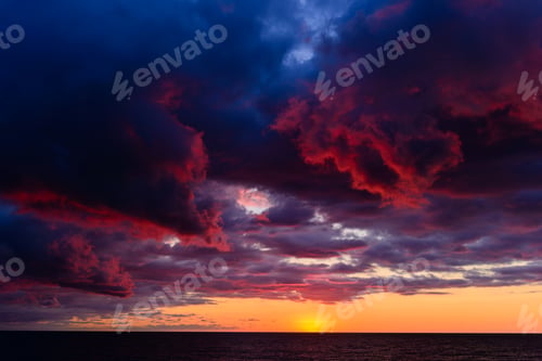 Preview: Purple Sunset Over The Black Sea