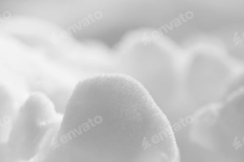 Preview: Abstract Snow Shapes - Snow Texture