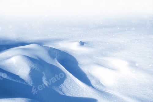 Preview: Background. Winter Landscape. The Texture Of The Snow. Outdoor