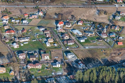 Preview: Aerial View Over The Village Alejas (Latvia)