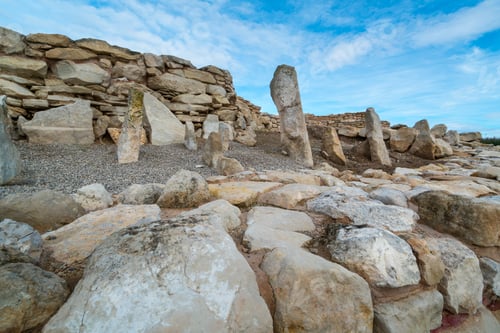 Preview: Ancient Iberian Village Of Els Vilars Nearby Arbeca Village In Les Garrigues Region Of Lleida