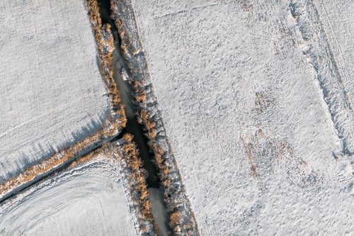 Preview: Aerial View Over The Rural Fields