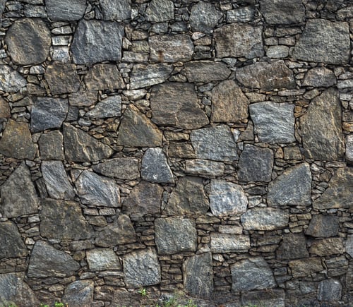Preview: Vintage Stone Wall Texture Fence Architecture Design