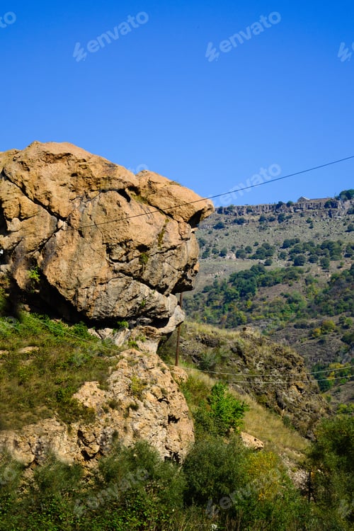 Preview: Beautiful Autumn Landscape With Mountains And Forest, Armenia