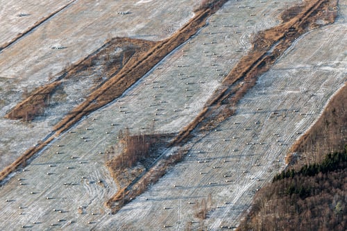 Preview: Aerial View Over The Rural Fields