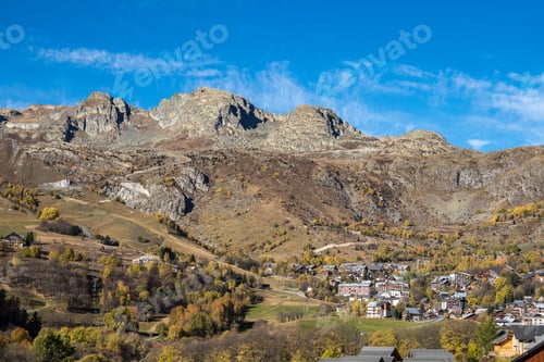 Preview: Saint Sorlin Pass Of Croix De Fer In Savoie In France