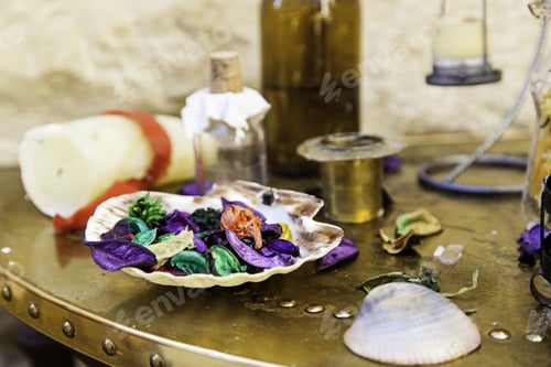 Preview: Witchcraft Objects To Do Magic, Detail Of Belief And Mystery, Fear