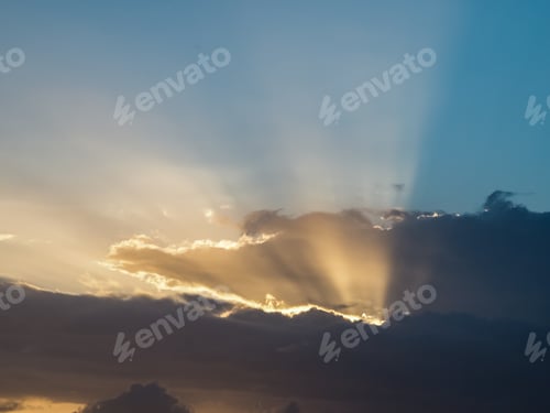 Preview: Sunset Over The Ocean Views Around The Small Caribbean Island Of Curacao
