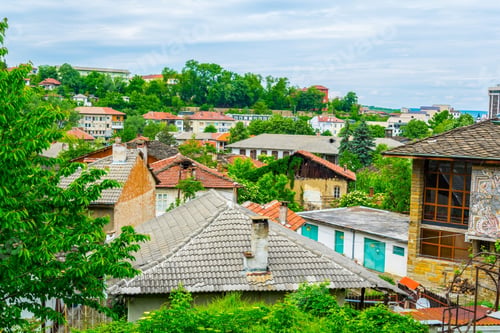 Preview: Traditional Bulgarian Houses Situated In The Old Town Of Lovech