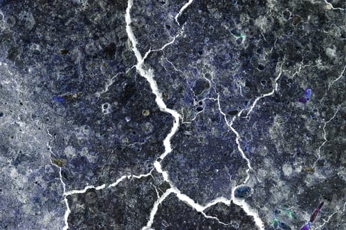 Preview: Abstract Composition With Cracked Soil And Inverted Colors