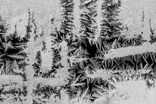 Preview: Ice Flowers On Glass - Texture