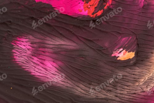 Preview: Hand Drawn Gouache Painting. Abstract Art Background. Color Texture.