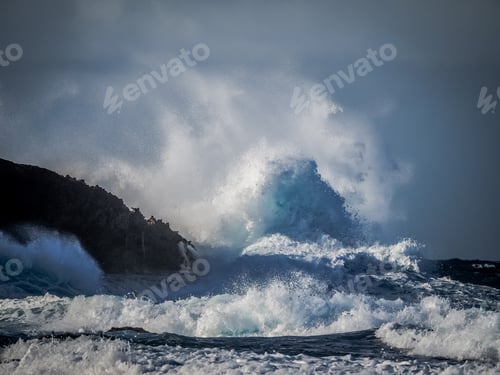 Preview: Crashing Waves At Boca Grandi Views Around Curacao A Small Caribbean Island