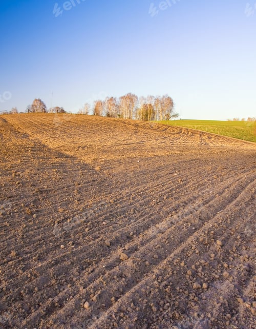 Preview: Plowed Field At Sunrise