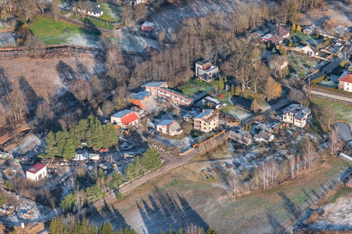 Preview: Aerial View Over The Village Alejas (Latvia)