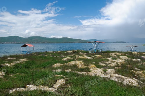 Preview: View Of The Lakeshore, Sevan, Armenia