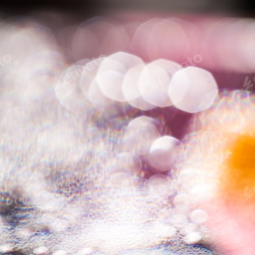 Preview: Abstract Underwater Composition With Blurry Orchid Petals, Bubbles And Light