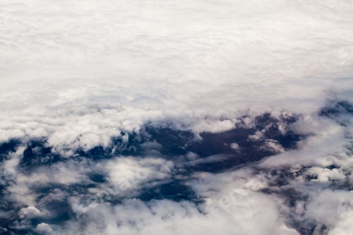 Preview: Beautiful, Dramatic Clouds And Sky Viewed From The Plane. High Resolution And Quality