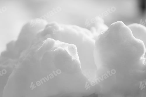 Preview: Abstract Snow Shapes - Snow Texture