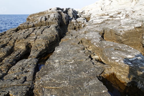 Preview: Landscape With Water And Rocks In Thassos Island, Greece