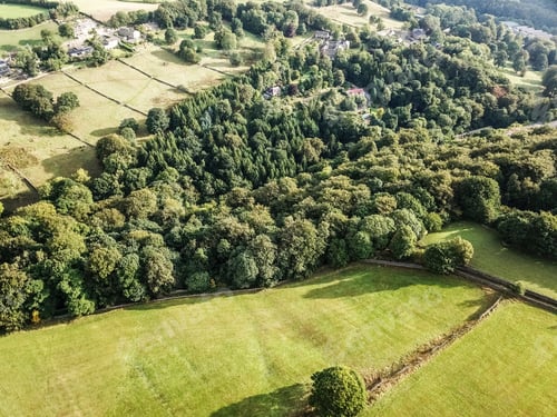 Preview: Aerial View Of Kebroyd, Sowerby Bridge, West Yorkshire, Uk