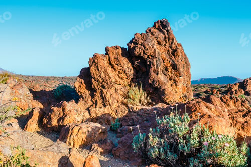 Preview: Scenic View Of El Teide Volcano, Tenerife, Canary Islands
