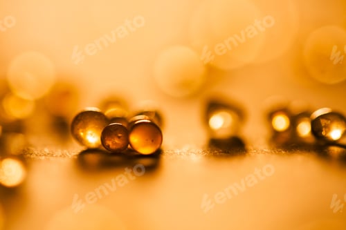 Preview: Small Balls Abstract With Bokeh