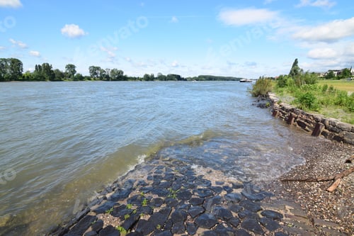 Preview: Rhine Shore Near Mondorf In North Rhine-Westphalia