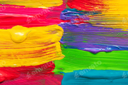 Preview: Abstract Art Background. Hand Painted.