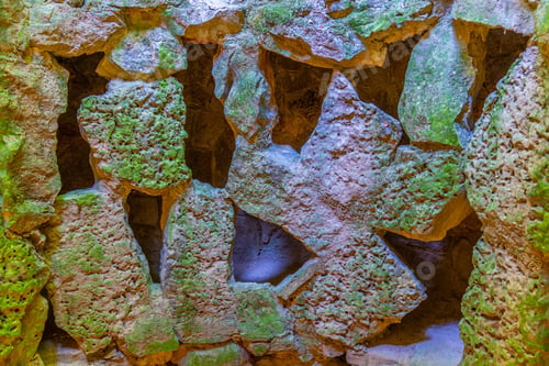 Preview: View Of The Initiation Well Inside Of Quinta Da Regaleira Palace At Sintra, Portugal