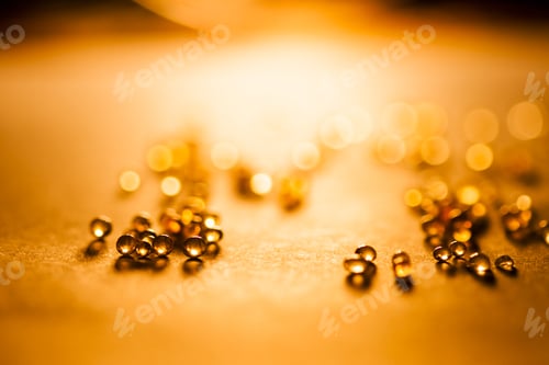 Preview: Small Balls Abstract With Bokeh