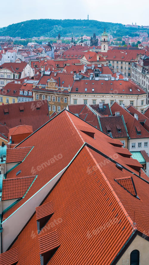 Preview: Old Town Square Of Prague City In The Czech Republic, Europe