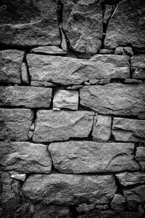 Preview: Textured Stone Wall, Decoration Detail, Facade