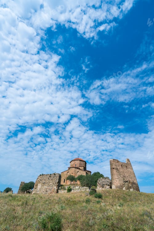 Preview: Jvari Church A World Heritage Site By The Unesco Located In Mtskheta City Of Mtskheta-Mtianeti