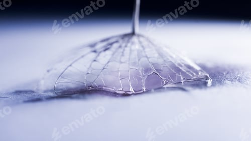 Preview: Macro, Abstract Composition With Dandelion Seed