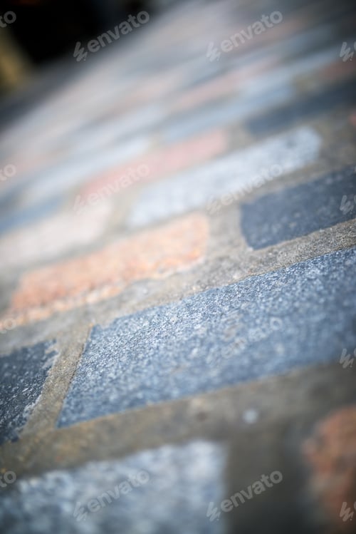 Preview: Floor Of A Street With Stone Tiles In London, England.