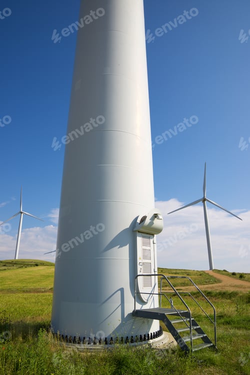 Preview: Windmills For Electric Power Production, Soria Province, Castilla Leon, Spain.