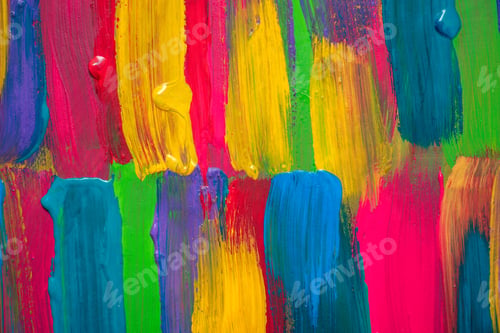 Preview: Abstract Art Background. Hand Painted.