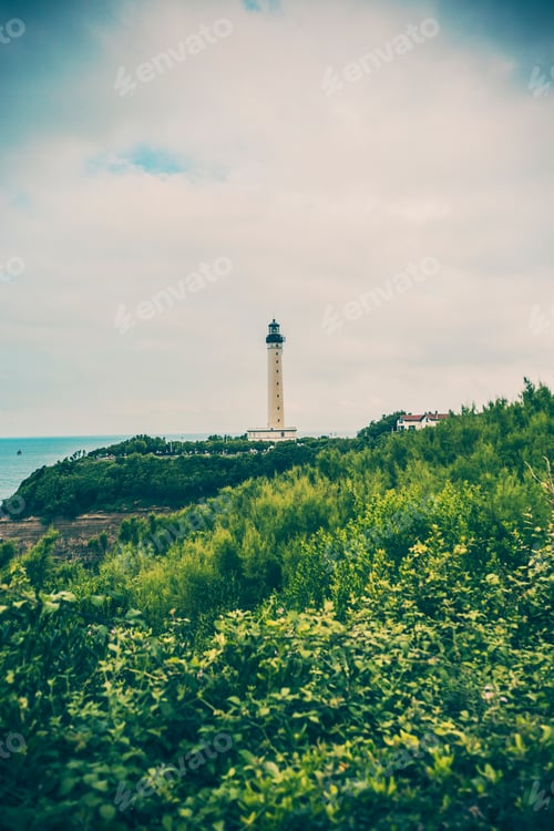 Preview: Biarritz Lighthouse (Faro De Biarritz) On The Cliff, Pays Basque, France