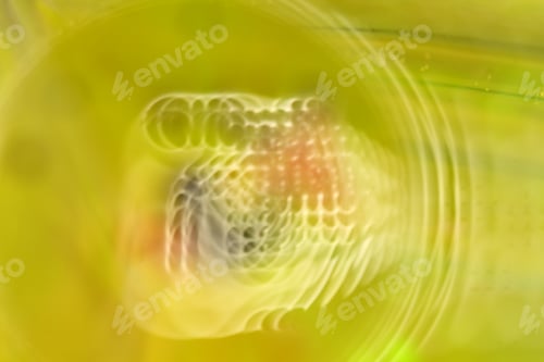 Preview: Abstract, Blurred, Colorful Composition With Oil, Water And Ink