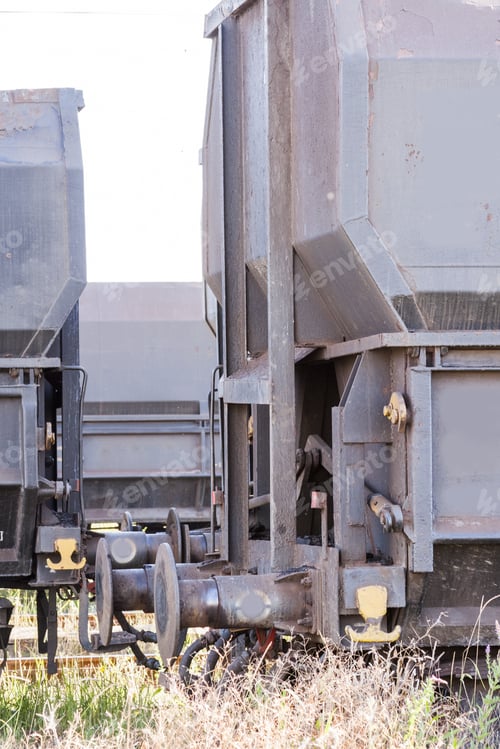 Preview: Industrial Background With Metallic Details
