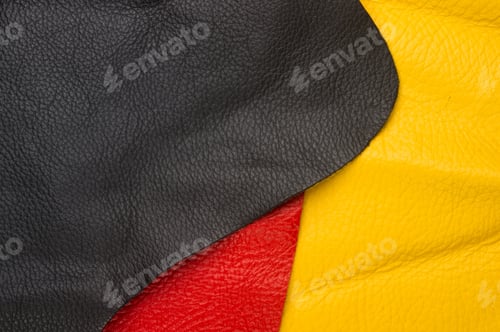 Preview: Colored Pieces, And Scraps Of Natural Leather