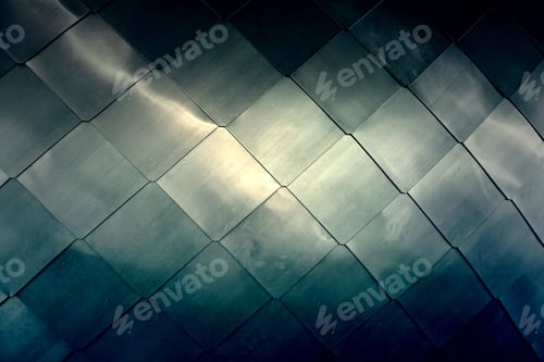 Preview: Titanium Background, Detail Of A Metalic Decorated Background, Texture
