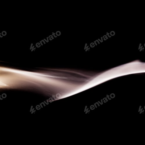 Preview: Abstract Composition With Smoke Shapes