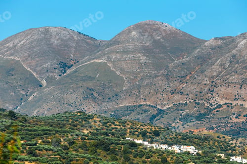 Preview: Beautiful Mountain Landscape Of Crete, Greece