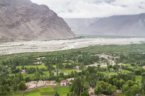 Preview: Wakhan Coridor. Divided By Panj River (Amu Darya) Next To Pamir Highway On Marco Polo Silk Road