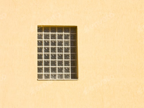 Preview: One Window On A Yellow Wall Outside