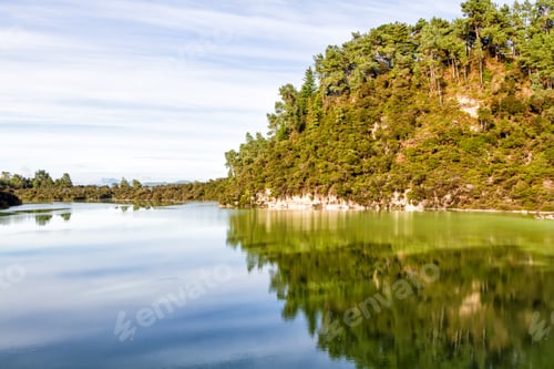 Preview: Muds, Ponds With Blue, Turquoise Hot Water, Pools, Steams And Caves In Wai-O-Tapu, Geothermal