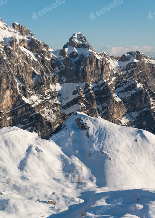 Preview: Winter Landscape And Mountains