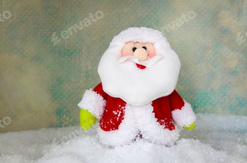 Preview: Santa Claus Figure In Snow Decoration